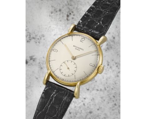Patek Philippe. A rare 18K gold manual wind wristwatchReference: 1543Date: Sold 28th June 1945Movement: 18-jewel Cal.12 120 m