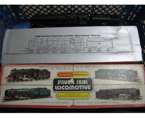 Three Hornby 'OO' Gauge/4mm Steam Locomotives, BR Std class 9F 2-10-0 renumbered 92140, unboxed, good, Hornby Ref No R552 4-6