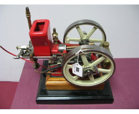 An Excellent Engineered Scale Model of a "Hit and Miss" Water Cooled Petrol Engine, similar to Little Brother/Galloway exampl