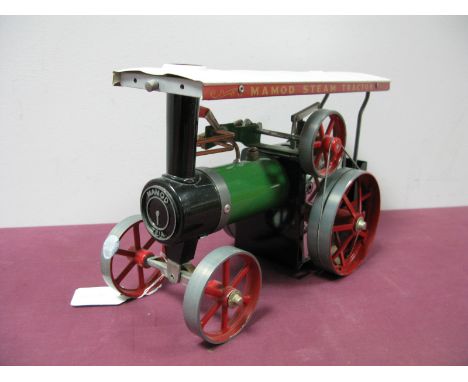 Mamod TEI "Live Steam" Traction Engine - very good plus unsteamed condition, unboxed, missing steering rod and instructions.