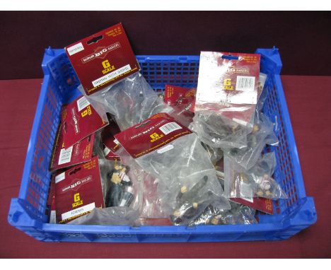 Twenty Bachmann G Scale Figures, in sealed poly packets, lot includes Ref 92316. fireman with shovel, very good.