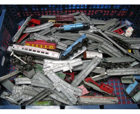 A Large Quantity of 'OOO' Scale Diecast Model Railway, by Lone Star, including locomotive, rolling stock, etc , all playworn,