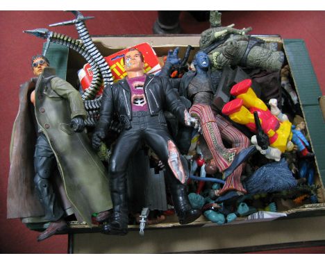 A Quantity of Action Figures, including Terminator/Action Man Action Force among others, all playworn.