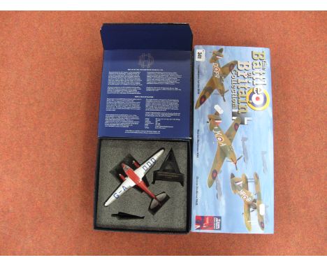 Four Diecast Model Military Aircraft, by Oxford comprising of 1:72nd scale The Battle of Britain Collection including Superma