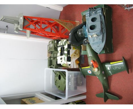 Original 1970's Action Man, Cherilea and Associated Items, including Grip Hand Figures, Eagle Eye Figures, large quantity of 