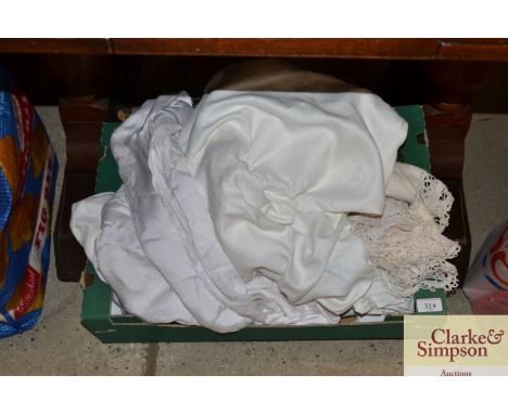 A quantity of various textiles