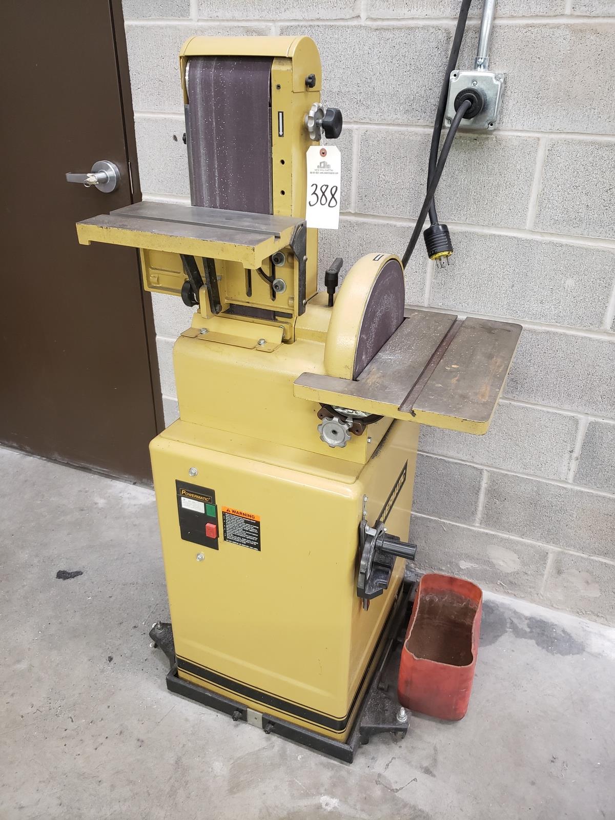 Powermatic Model BD31A 6"/12" Belt/Disc Grinder, S/N 12013046 (Located