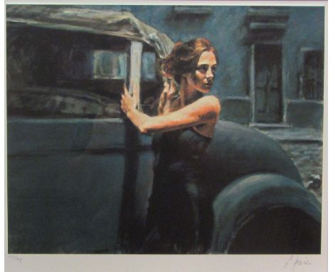 Fabian Perez (Argentina 1967-): 'Calles de San Tellemo', DeMontfort giclee limited edition print signed and numbered 252/495 