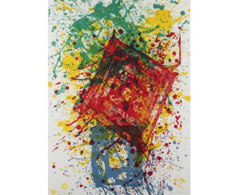 SAM FRANCIS1923 San Mateo, CA/USA - 1994 Santa Monica, CA/USABLATT AUS 'PAPIERSKI PORTFOLIO' (1984/1992) Farblithografie auf 