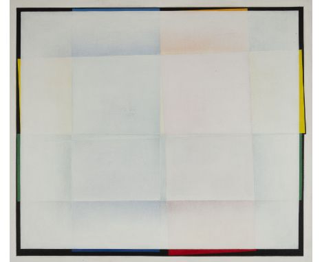 ARTUR BRUNSZ1929 Warschau'HOMMAGE A R. P. LOHSE' (1989) Acryl auf Leinwand. 60 x 60 cm (R. 65 x 65 x 5,5 cm). Rückseitig sign