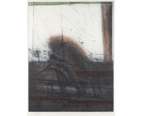 KARL FRED DAHMEN1917 Stolberg - 1981 Preinersdorf'MOBILE ARCHITEKTUR' (1977) Farbaquatintaradierung auf Velin. DM 64 x 49,5 c