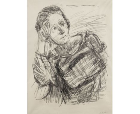 OSKAR KOKOSCHKA1886 Pöchlarn - 1980 Montreux'DAS KONZERT V (DEBORAH)' (1920) Lithografie auf Zanders-Bütten, mit Wasserzeiche