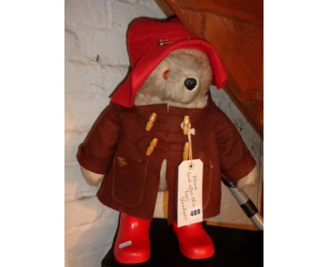 Original vintage Gabrielle Designs Paddington Bear with brown duffel coat