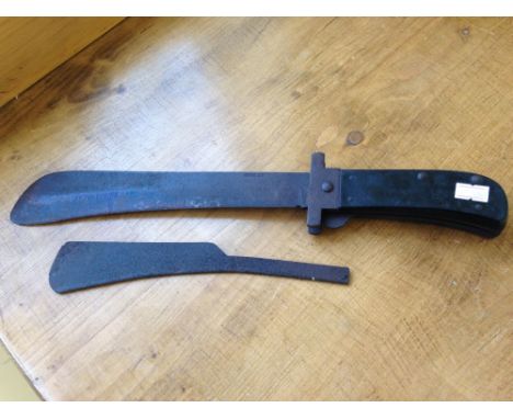 A vintage 'Case XX' machete knife.