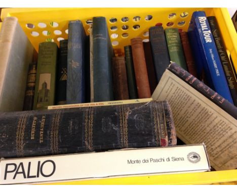 A quantity of antique and vintage books