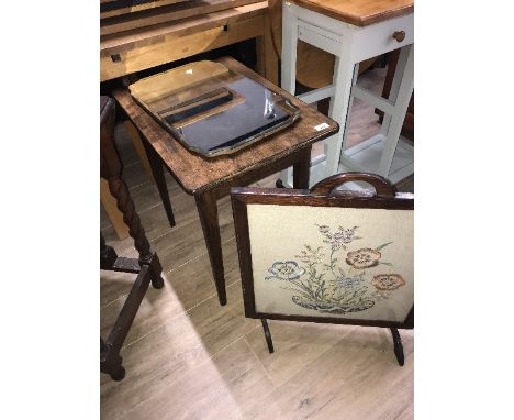 MINI TABLE FRAMELESS BEVELLED MIRRORS & FIRE SCREEN