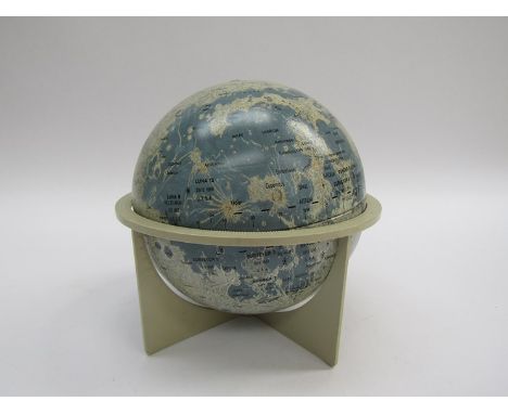 A Danish 1960's Moon Globe manufactured by Scan Globe, 16cm diameter 
