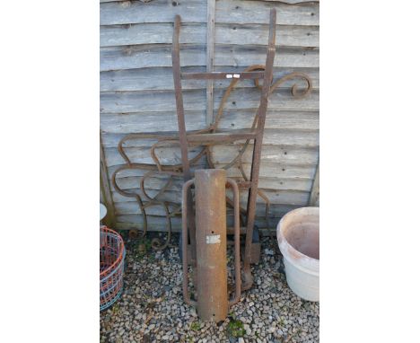 Bench ends, sack truck &amp; post knocker 