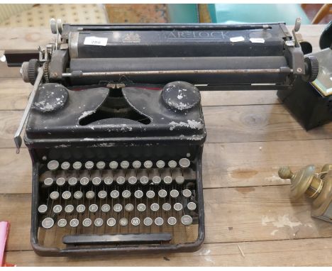 Bar-Lock Lovers vintage typewriter 