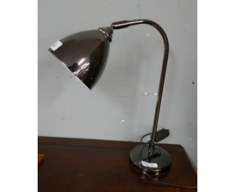 Metallic desk lamp 