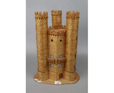 Bespoke model of Broadway Tower - Approx height - 42cm 