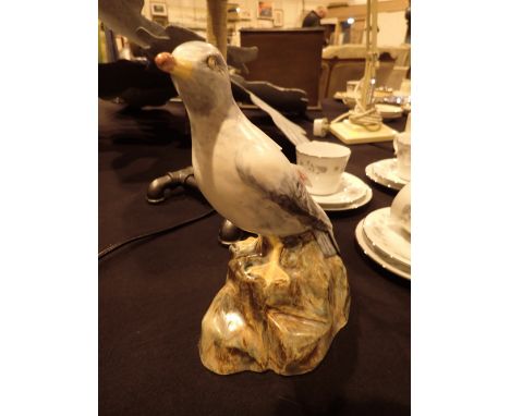 Ceramic Radford Seagull with Made in England stamp c1930s CONDITION REPORT: There is crazing to the bird but otherwise in goo