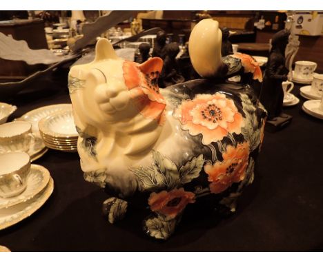 Large Country Artists Inspiration ceramic cat H: 23 cm 