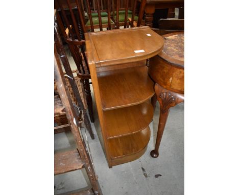 A vintage corner shelf