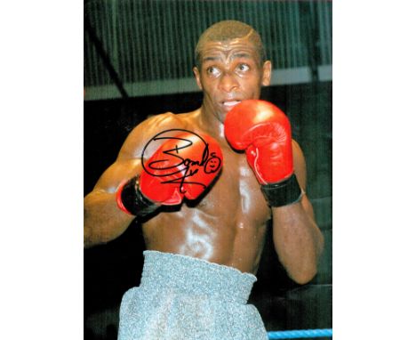 Boxing Herol Graham signed 16x12 colour photo. Herol Graham (born 13 September 1959) is a British former professional boxer w
