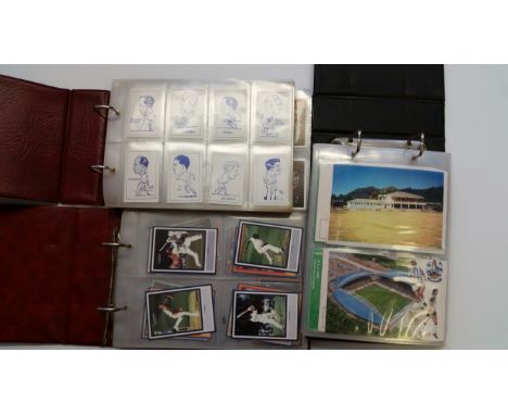 SPORT, trade selection, inc. mainly football &amp; cricket, County Print Services, Topps, Merlin; postcards, players, teams, 