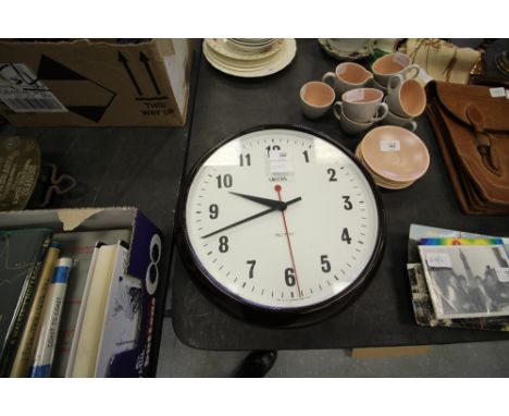 Smiths Bakelite wall clock