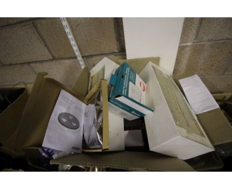 Box of light fittings