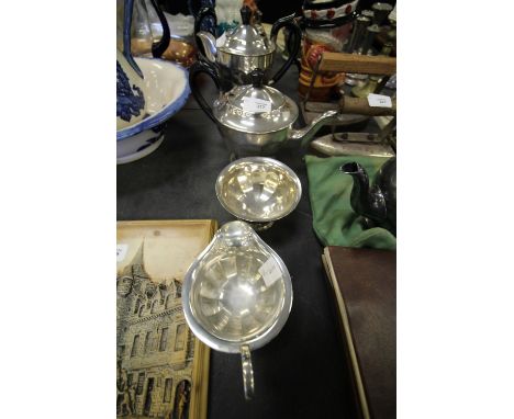 Plated 4 Piece Tea Service