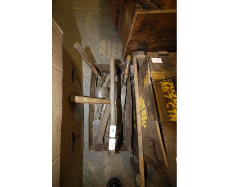 Vintage panel beaters tools