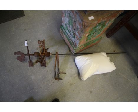 Iron weather vane