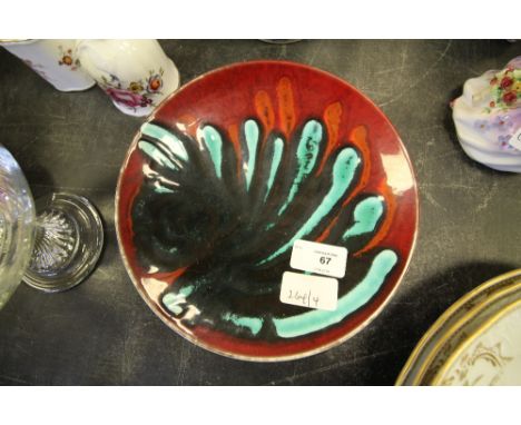 Poole pottery plate
