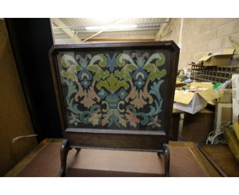 Tapestry Fire Screen
