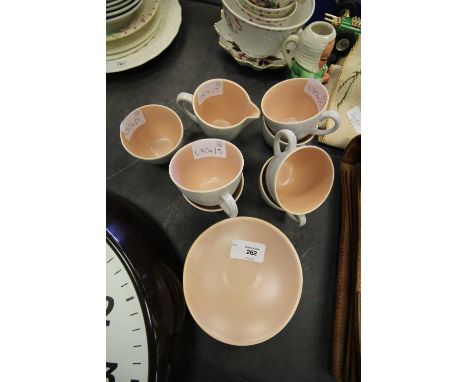 Miniature Poole Pottery Tea Set