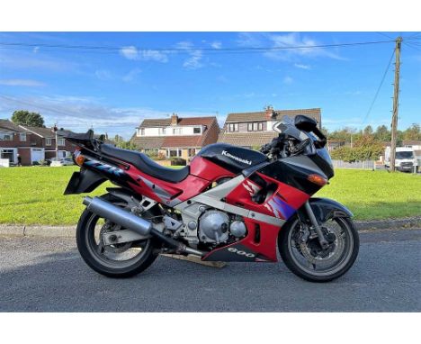 Registration No: M236 OGS Frame No: ZX600E023484 MOT: NoneMostly standard and original ZZR600 sports bikeStill fitted with it