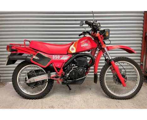 Registration No: G722 SNF Frame No: 30113 MOT: NoneRare mono-shock 350cc two-stroke trials machineJust 4 examples thought to 