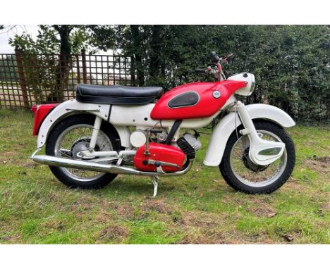 Registration No: CKT 49C Frame No: T31917 MOT: ExemptAriel's monocoque-framed two-stroke twinOwned and restored by an ex MGP 