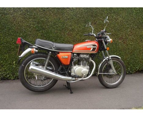 Registration No: CCA 361M Frame No: CB250 6005278 MOT: June 2025RESERVE REDUCEDProbably one of the best selling bikes of the 
