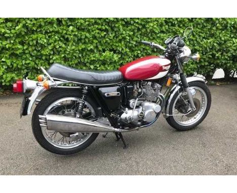 Registration No: HMN 160P Frame No: GK04947 MOT: ExemptThe last version of the classic TridentFitted with a twin disc front b