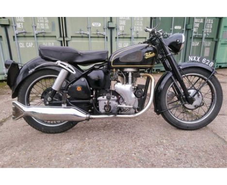 Registration No: NXX 628 Frame No: RS 2802 MOT: ExemptEarly sprung frame exampleOwned and maintained by a Velocette enthusias