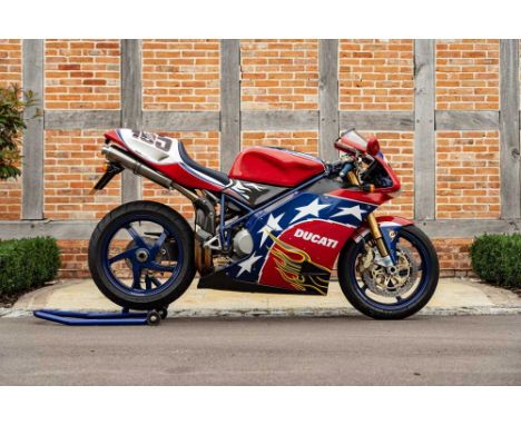 Registration No: LG52 DZT Frame No: ZDMH200AA2B020113 MOT: NoneA much sought-after Ducati 998SStunning example and a real hea