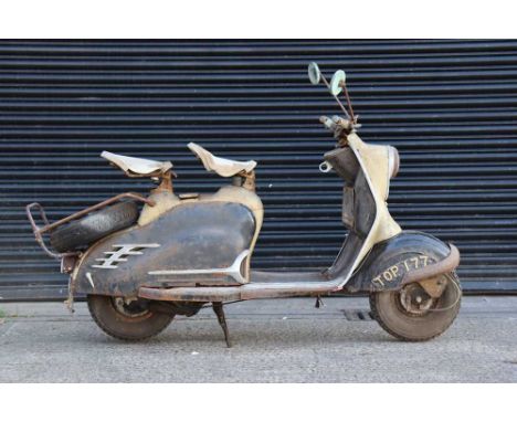 Registration No: Unregistered Chassis No: 022393 MOT: ExemptCompletely original barn findLooks to be completeRare scooterUnde