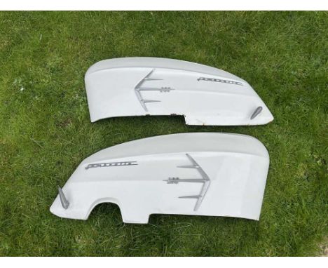 Offered here is an original pair of side panels for a Lambretta SX200, believed to have originated from c.1966.