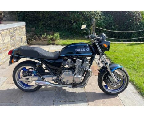 Registration No: MRK 728V Frame No: 508685 MOT: ExemptSubtly modified to a drag race specification17" GSXr wheels, lengthened