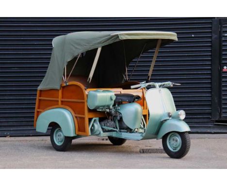 Registration No: Unregistered Frame No: AB1T 6725 MOT: ExemptSubject to a complete build over many years by a respected Vespa