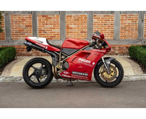 Registration No: V2 FGY Frame No: ZDMH100AAWB001679 MOT: NoneGenuine Carl Fogarty replicaNo.98 of just 202 producedComplete w